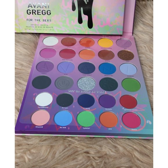 NIB MORPHE AVANI GREGG "FOR THE BEBS" ARTISTRY PALETTE - Picture 7 of 8